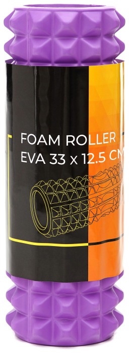 Масажний ролик Cornix EVA 33 x 12.5 см (валик, роллер) XR-0328 Violet