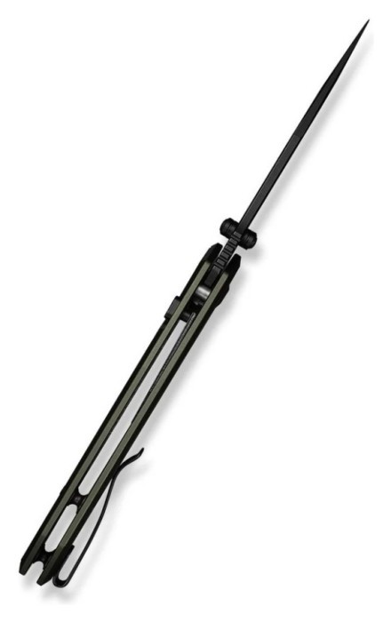 Ніж складаний туристичний Civivi Elite Brova, (8.7 см) CPM S35VN / Aluminum зелений