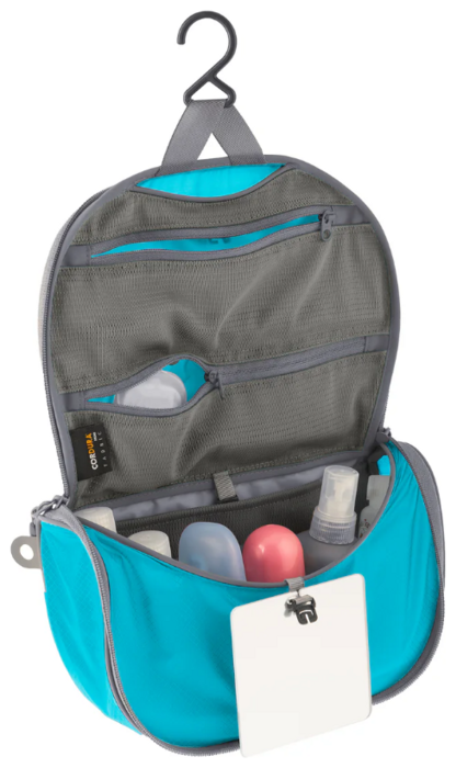 Косметичка Sea to Summit Ultra-Sil Hanging Toiletry Bag, Blue Atoll, L