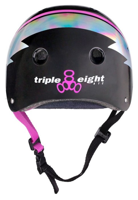 Шолом Triple8 Certified Sweatsaver Black Hologram