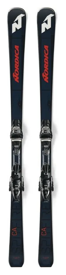 Комплект Nordica SPITFIRE CA FDT+TP2 COMP10 162см Blue/red/black (0A0246+0C8020SA001) (162 см black, blue, red)