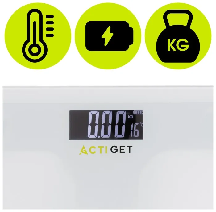 Весы напольные Actiget до 150 кг ACT0177 White