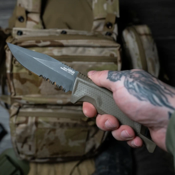 Ніж SOG Recondo FX FDE, Partially Serrated