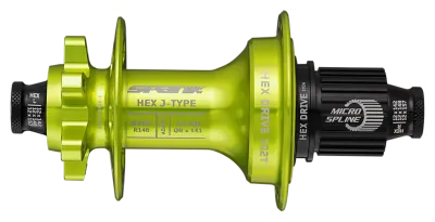 Втулка задня SPANK HEX J-TYPE Boost R148 HG 32H, Green