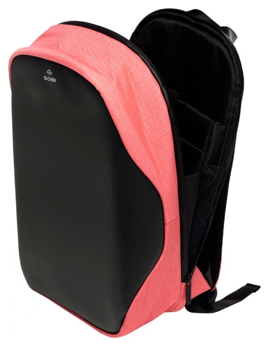 Рюкзак Sobi Pixel Neo SB9704 Pink із LED екраном