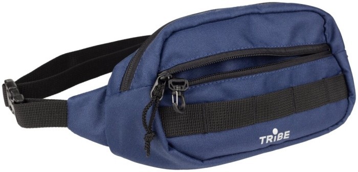 Поясна сумка Tribe Waist bag 2,5 L T-ID-0002, blue, укр, укр