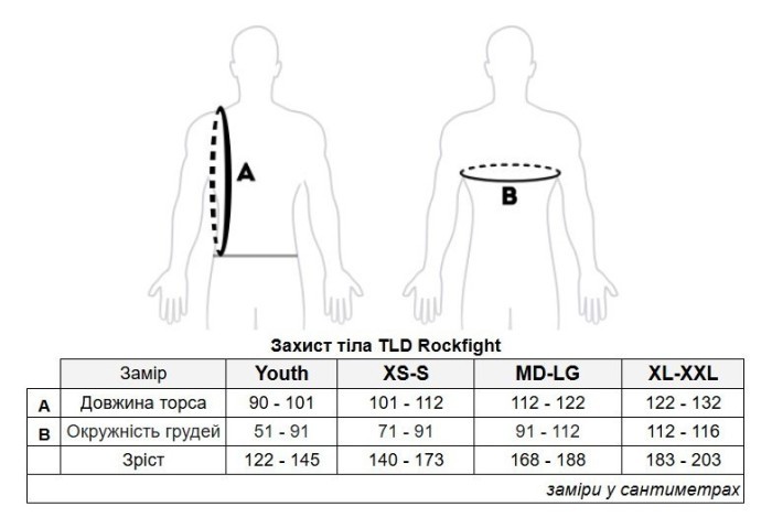 Захист тіла TLD ROCKFIGHT CE CHEST PROTECTOR [WHITE] M/L