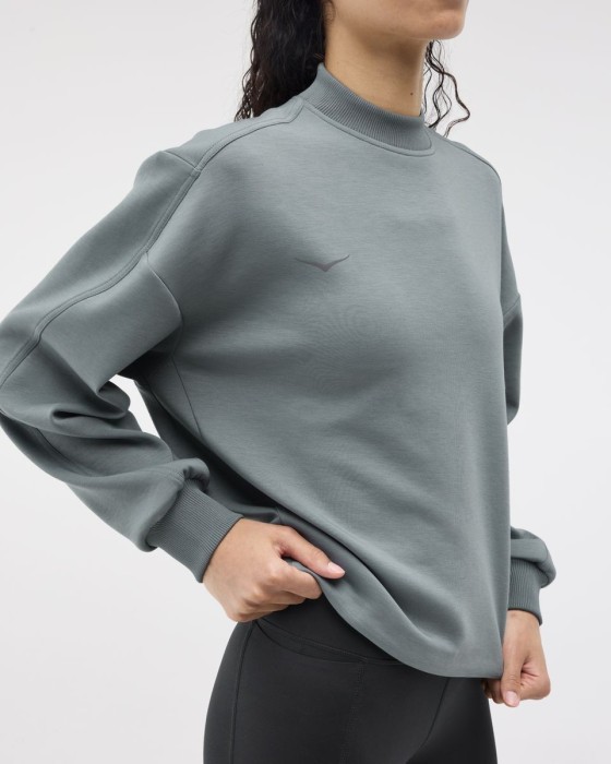 Кофты и толстовки для бега HOKA (1164311) Kaitoro Knit Crew 2026