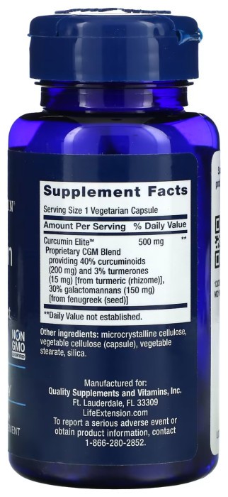 Curcumin Elite™ Turmeric Extract - 30 vcaps
