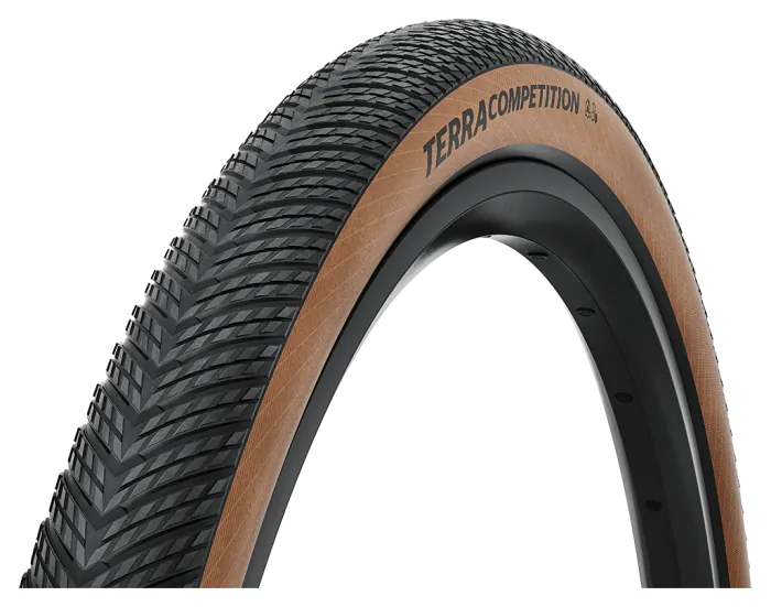 Покришка безкамерна Continental Terra Competition Trail Grip 28" | 28 X 1.75 | 700 X 45C чорна/коричнева складна skin
