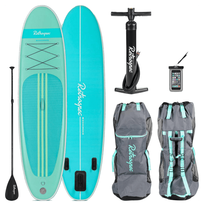 Надувная SUP доска Retrospec Weekender 10 - Seafoam Retrospec Weekender 10 - Seafoam