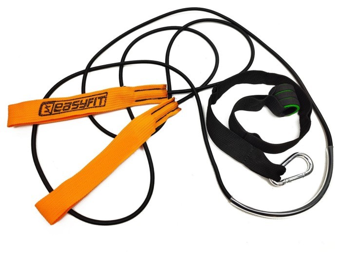 Резиновая петля-эспандер EasyFit лыжника, плавника, боксера 4 мм