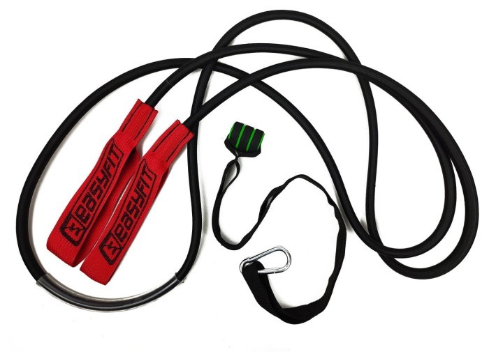 Резиновая петля-эспандер EasyFit лыжника, плавника, боксера 4 мм