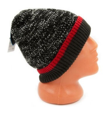 Шапка водонепроницаемая Dexshell, р-р S/M (56-58 см), с красной полоской