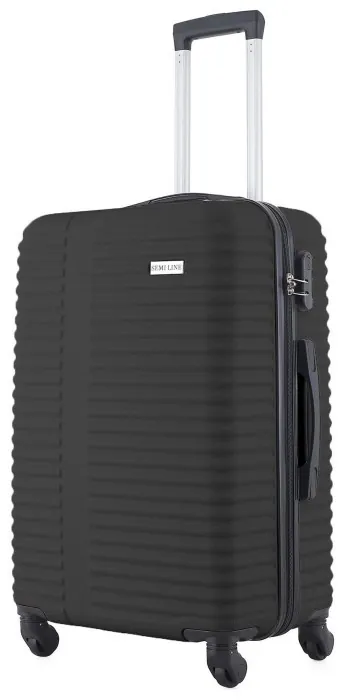 Валіза Semi Line 20" (S) Black (T5647-2)