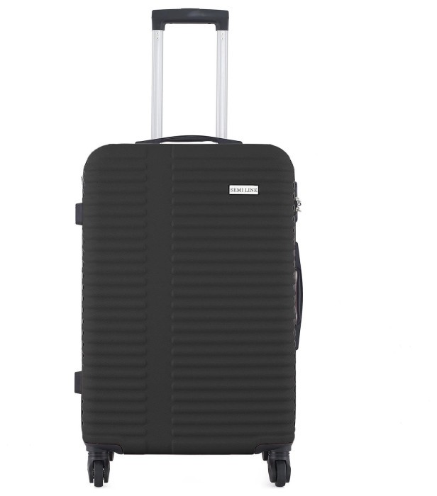 Валіза Semi Line 20" (S) Black (T5647-2)