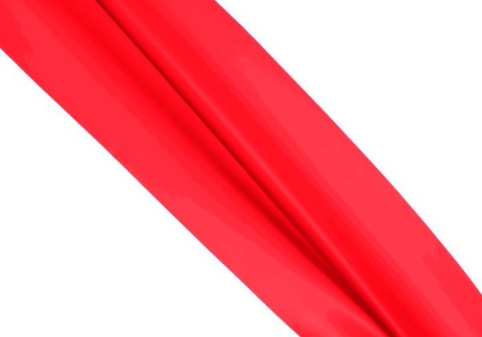 Лента латексная EasyFit 0.65 мм для пилатеса и йоги красная
