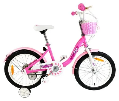 Велосипед дитячий RoyalBaby Chipmunk MM Girls 18", OFFICIAL UA, рожевий