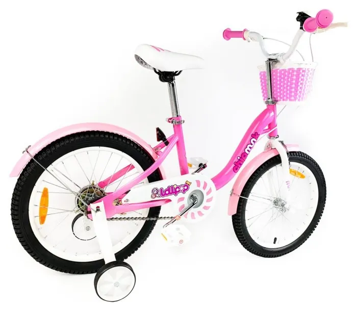 Велосипед дитячий RoyalBaby Chipmunk MM Girls 18", OFFICIAL UA, рожевий