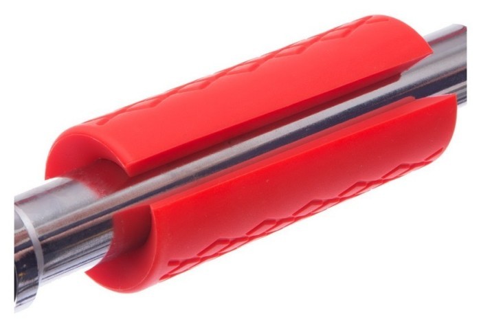 Розширювачі грифа EasyFit 12,7 х 5,5 см (2 шт) червоні