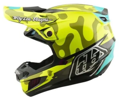 Мотошолом TLD SE5 ECE COMPOSITE HELMET; MYTH [FLO YELLOW] L