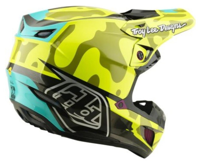 Мотошолом TLD SE5 ECE COMPOSITE HELMET; MYTH [FLO YELLOW] L