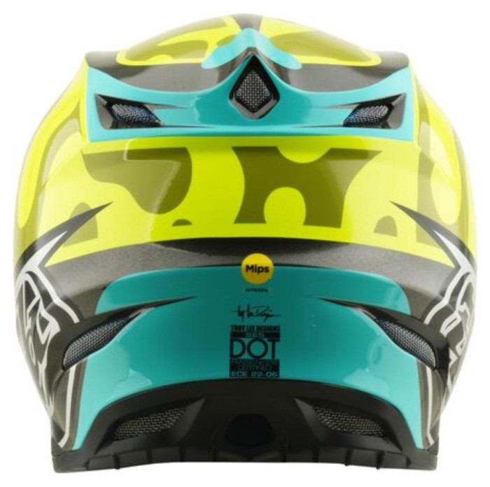 Мотошолом TLD SE5 ECE COMPOSITE HELMET; MYTH [FLO YELLOW] L