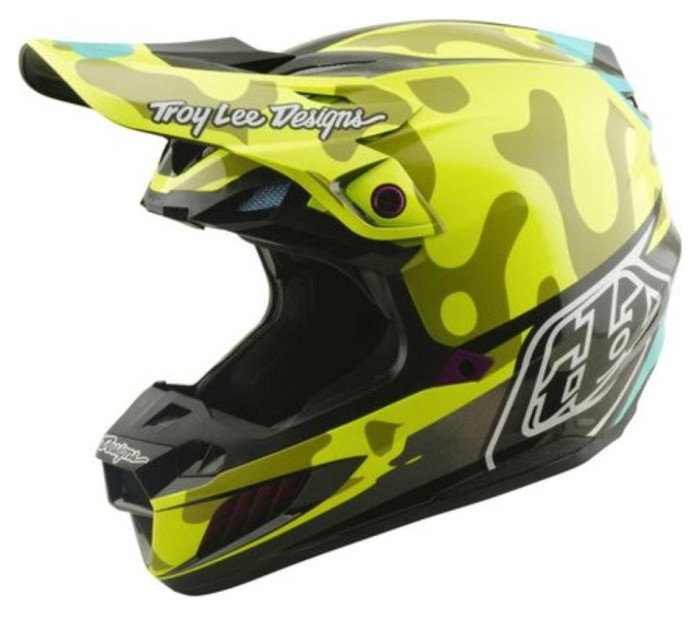 Мотошолом TLD SE5 ECE COMPOSITE HELMET; MYTH [FLO YELLOW] L