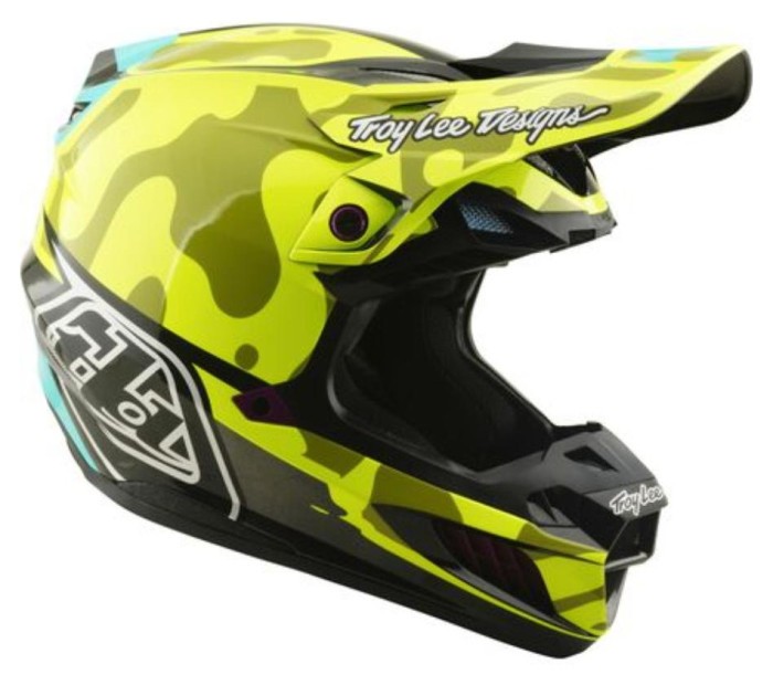 Мотошолом TLD SE5 ECE COMPOSITE HELMET; MYTH [FLO YELLOW] L