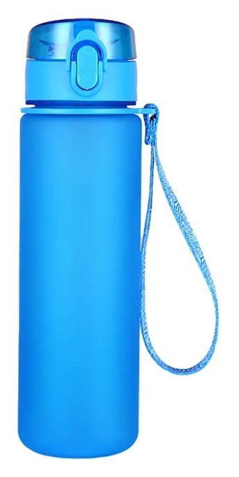 Бутылка для воды EasyFit AquaFlow 800 мл (синяя)