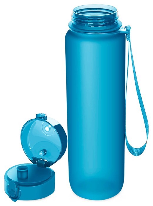 Бутылка для воды EasyFit AquaFlow 800 мл (синяя)