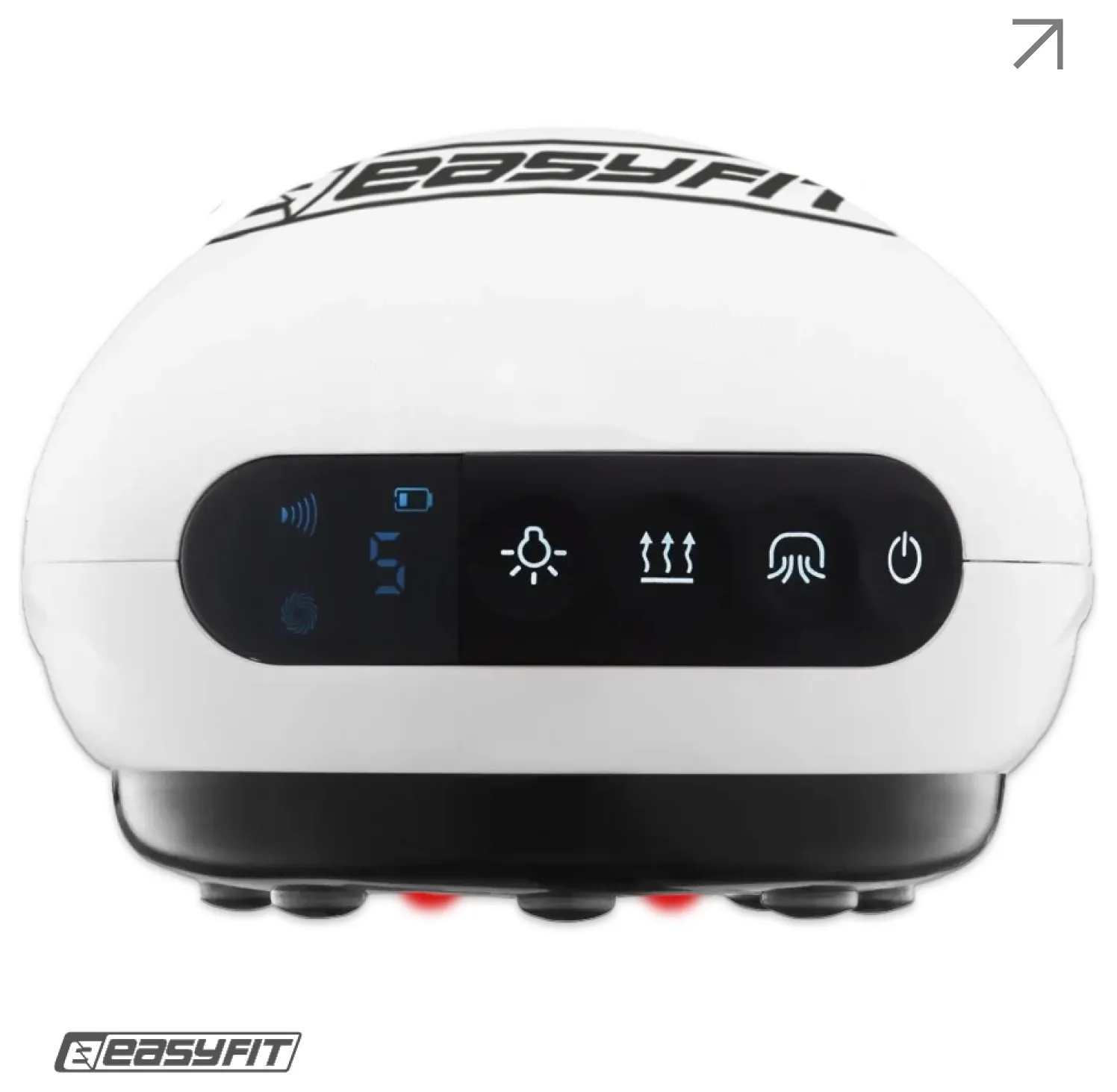Вакуумний масажер для тіла EasyFit CupPro: банка з підігрівом та ІЧ-світлом (EFIT_EF-2102)