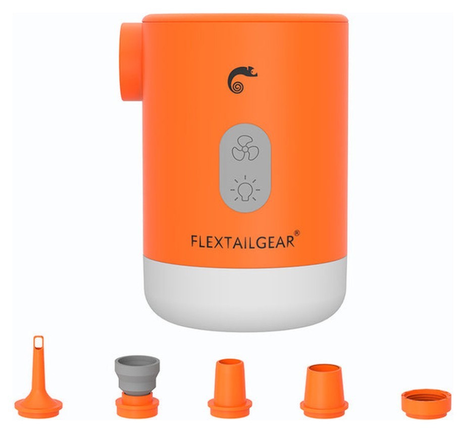 Насос-ліхтар-powerbank кемпінговий Flextail Max Pump 2 Pro, помаранчевий, укр, укр