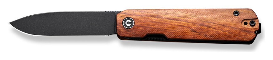 Ніж складаний Civivi Sendy Guibourtia Wood C21004A-2, укр, укр