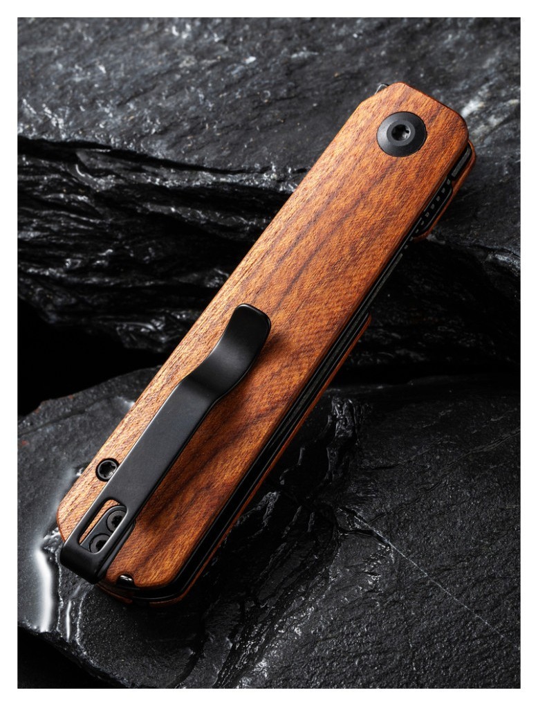 Ніж складаний Civivi Sendy Guibourtia Wood C21004A-2, укр, укр