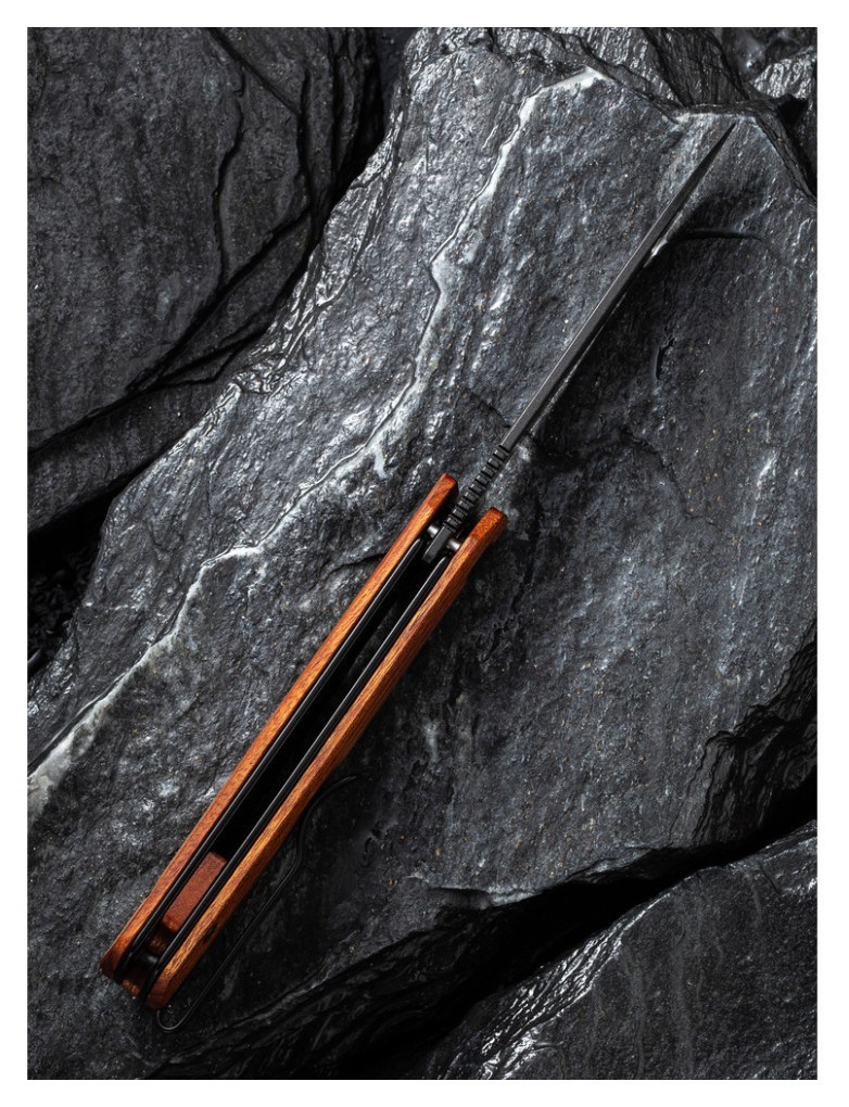 Ніж складаний Civivi Sendy Guibourtia Wood C21004A-2, укр, укр