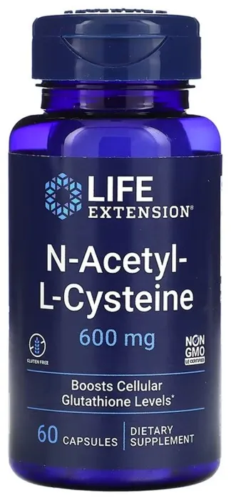 N-Acetyl-L-Cysteine (NAC) 600mg - 60 caps