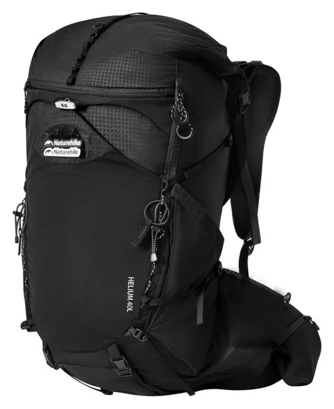 Туристический рюкзак Naturehike Helium CNK2450XB016 40 л M чорный (6976507666664)