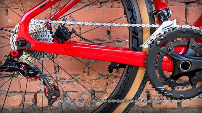 Велосипед карбоновий 28" Twitter Gravel Carbon RS-22S Red
