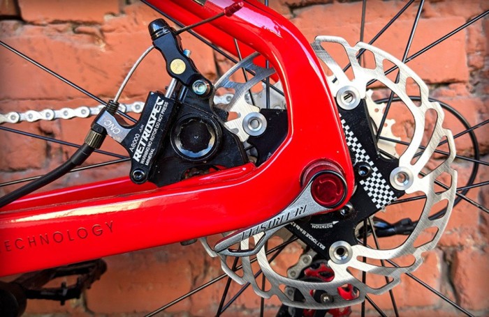 Велосипед карбоновий 28" Twitter Gravel Carbon RS-22S Red