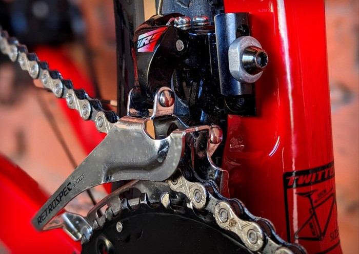Велосипед карбоновий 28" Twitter Gravel Carbon RS-22S Red