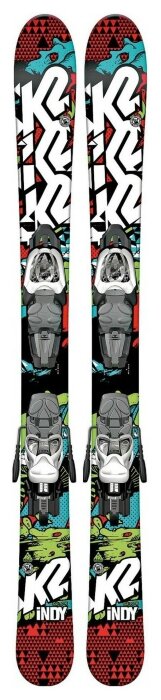 Ліжі гірські комплект для підлітків K2 INDY+MOD 4.5 FASTRAK II S 200-285 112см Multicolor/white/black (1040413.110.1+1021019.109.1) O, укр, укр