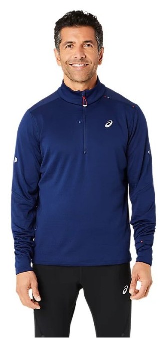 Лонгслив Asics (2011D108) ROAD WINTER 1/2 ZIP MID LAYER 2024