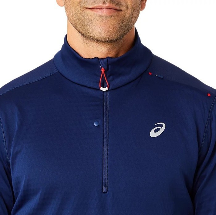 Лонгслив Asics (2011D108) ROAD WINTER 1/2 ZIP MID LAYER 2024