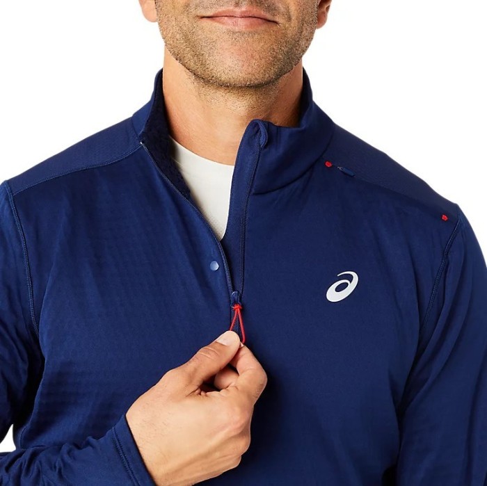 Лонгслив Asics (2011D108) ROAD WINTER 1/2 ZIP MID LAYER 2024