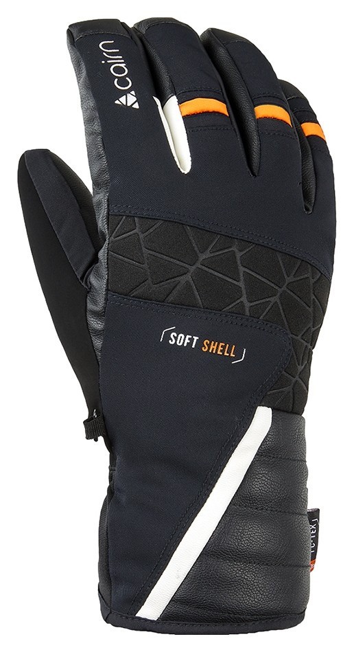 Перчатки Cairn Summit black-neon orange