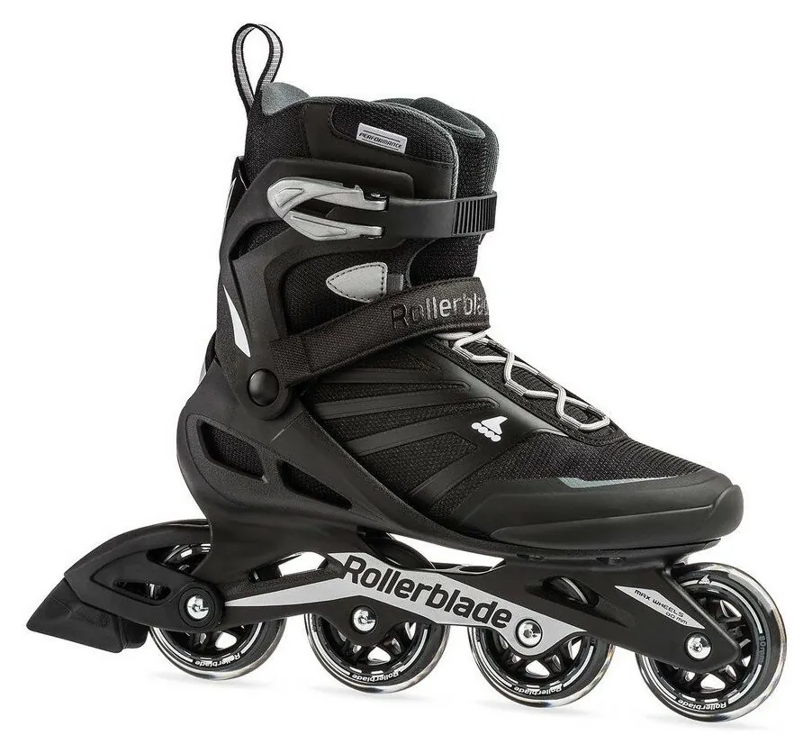 Роликові коньки для дорослих Rollerblade ZETRABLADE M 38 (7US) 240мм Black/silver (07958600) (295мм)