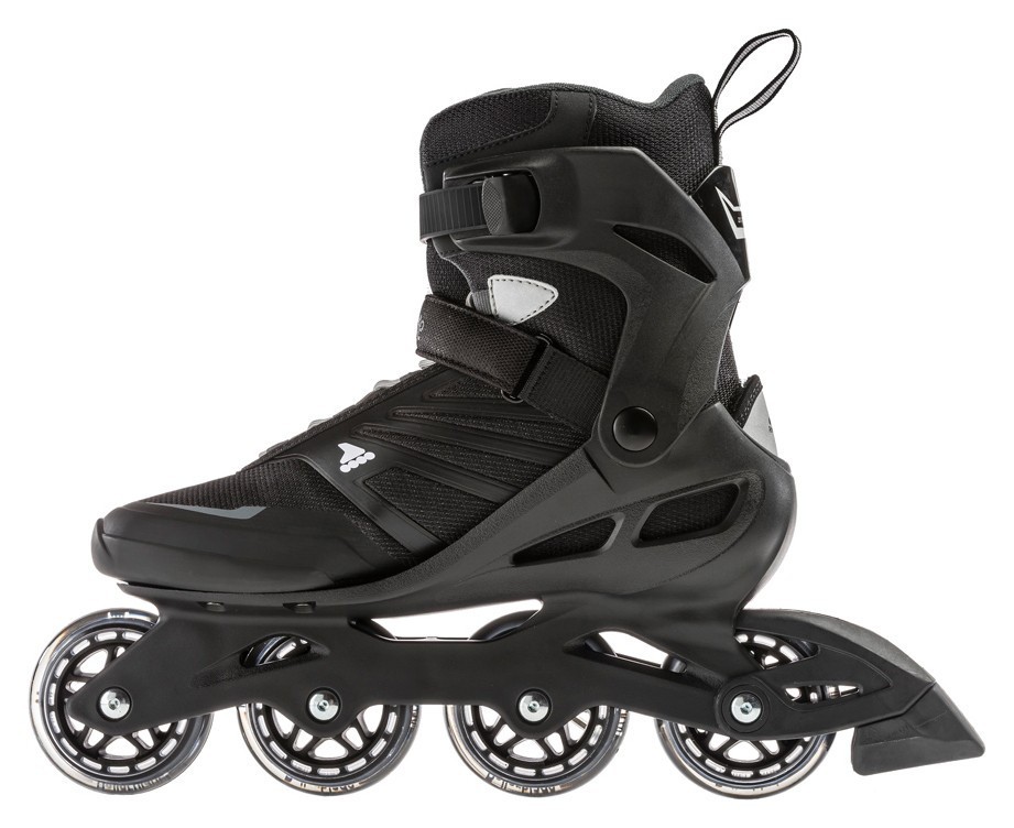 Роликові коньки для дорослих Rollerblade ZETRABLADE M 38 (7US) 240мм Black/silver (07958600)