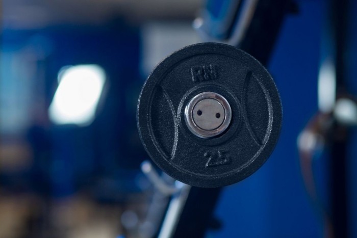 Диск олімпійський, металевий 2,5 кг RN-Sport під гриф Ø50мм