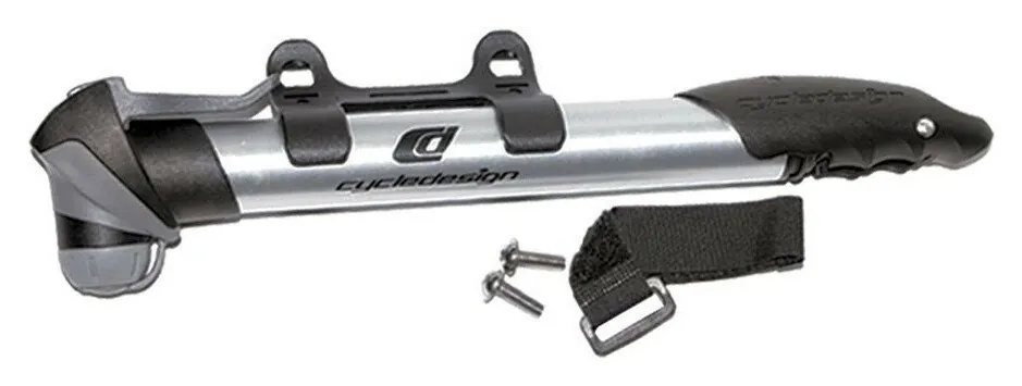 Насоси для велосипедів Cycledesign ALU SIMPLE Silver/black (PP1684) (black, silver)